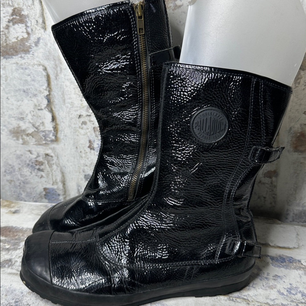 Palladium Shiny High Top Boots